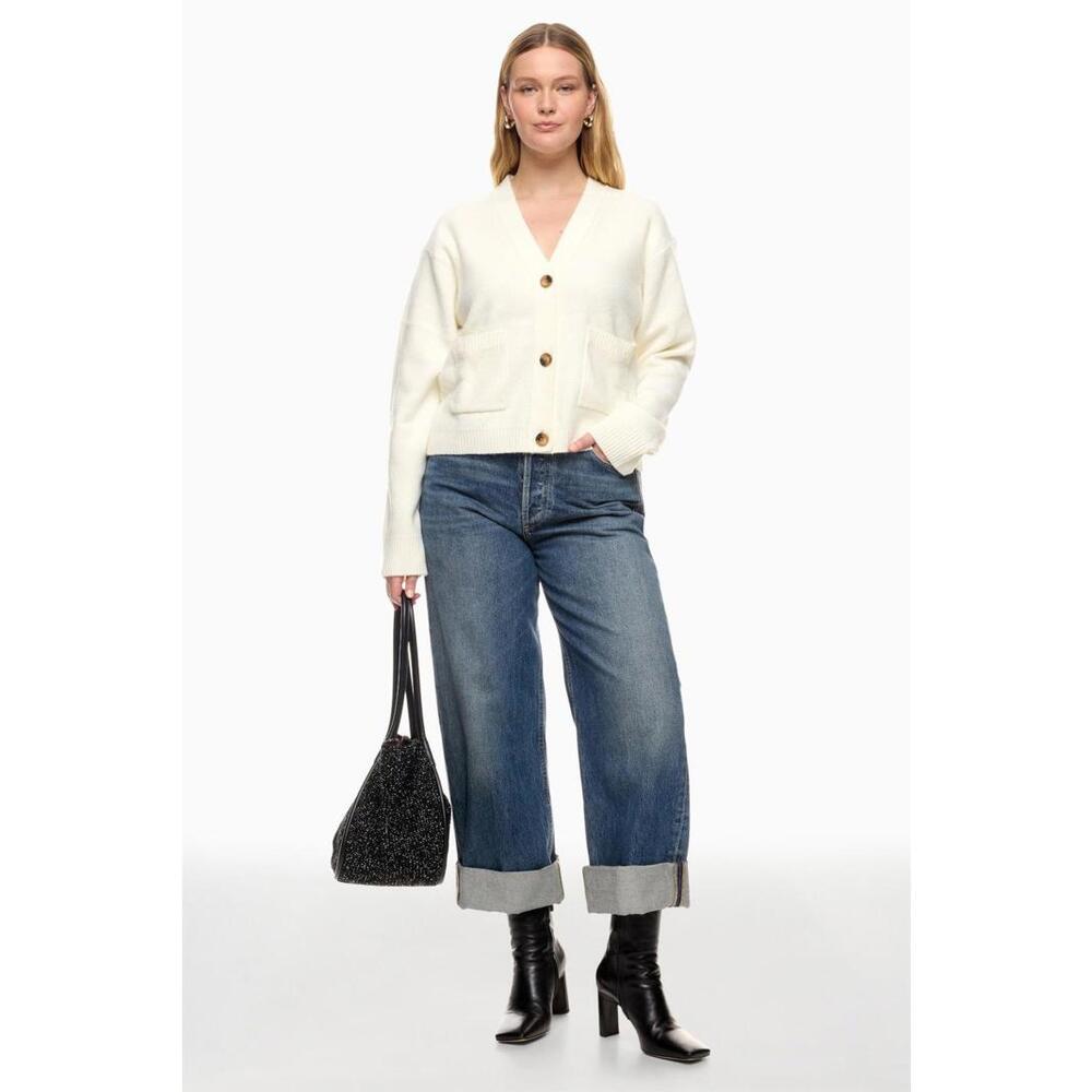 Thakoon x RTR Flat Knit Cardigan Off-White Size L